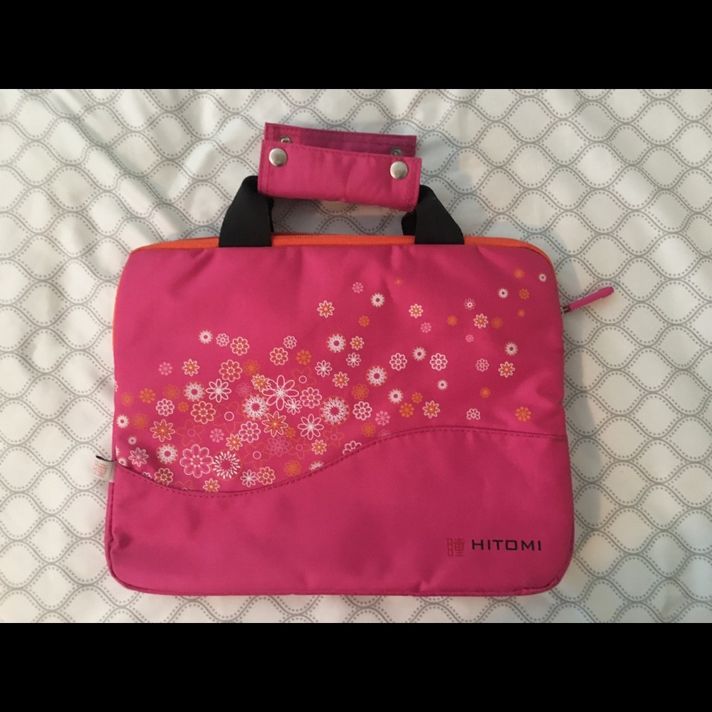 Pink Laptop Carrier